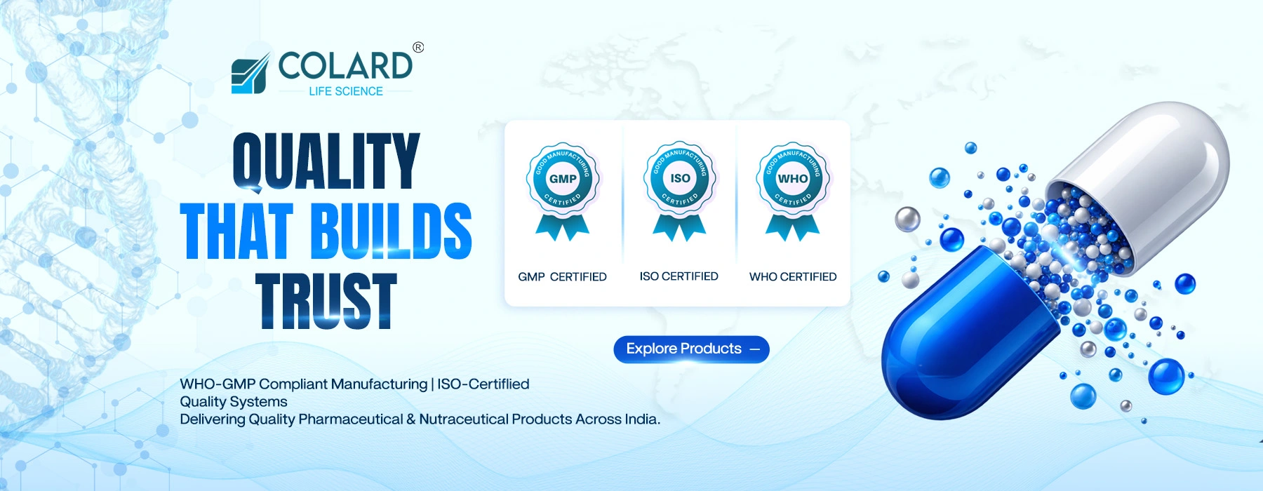 PCD Pharma Franchise and Third Party Manufacturing by Colard Lifescience