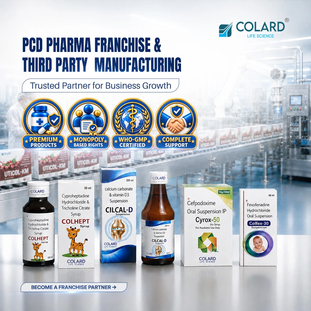 Colard Lifescience business partnership banner